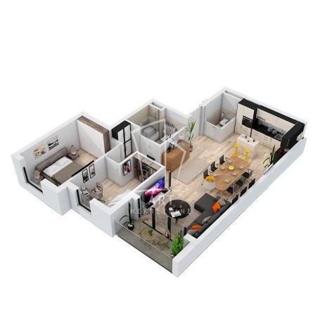 Gornji grad, Garden 2, novogradnja,75m2 ID#11425