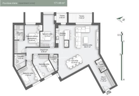 King's Circle Residence, luksuzna novogradnja ID#13009