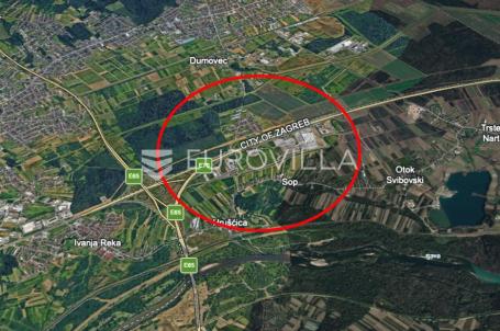 Sesvetski Kraljevec, atraktivno investicijsko zemljište 23.122 m², gospodarska zona
