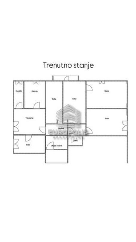 Funkcionalan, trostran stan, I sprat ID#8378
