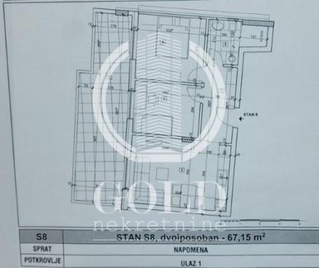 TROSOBAN STAN, PETROVARADIN, CENA SA PDV-OM ID#8893