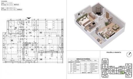 Južni Telep-Fantastičan Dvosoban stan 51 m2 na Top Lokaciji-povrat PDV-065/385 8880