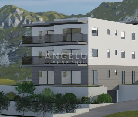 Strožanac, Podstrana - novogradnja, dvosoban stan, parking PRODAJA