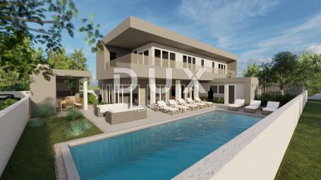 ZADAR, ZATON - Prodaja zemljišta u Zatonu s projektom luksuzne vile