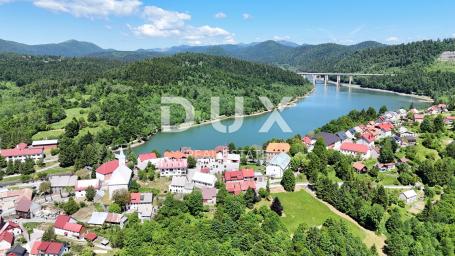 GORSKI KOTAR, FUŽINE - samostojeća kuća s okućnicom
