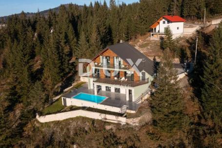 GORSKI KOTAR, RAVNA GORA - Bajkovita villa s bazenom, jacuzzijem i saunom!