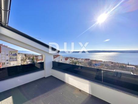 KVARNER, CRIKVENICA - Dvoetažni apartman, 101 m2, pogled na more!