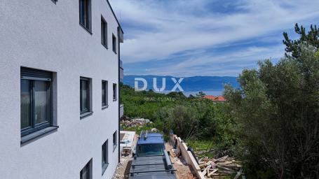 OTOK KRK, VRBNIK - Stan na 1. katu s terasom