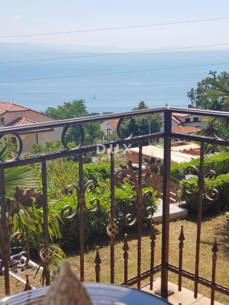 OPATIJA, OPRIĆ - Pogled na more i vrt za uživanje, 2SDB 74m2
