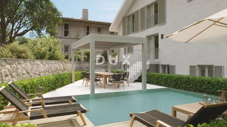 OTOK KRK, MALINSKA - Apartman sa bazenom i pogledom na more