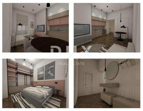 RIJEKA, CENTAR – Gospodski stan s projektom za 2 stambene jedinice! Investicija na elitnoj lokaciji!