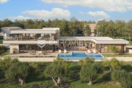 Istra, Savudrija, jedinstvena luksuzna vila s infinity bazenom i panoramskim pogledom na more