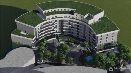 Jednosoban stan u novom kompleksu u izgradnji – Bečići