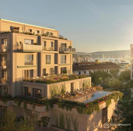 Versa Residences - novi kvart Porto Montenegro. Jednosoban apartman sa pogledom na more
