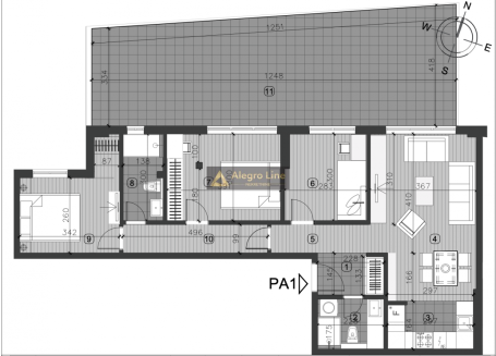 Troiposobni stan - Poslovni apartman u kompleksu Vojvoda Residence
