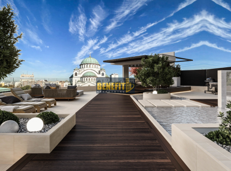 Luksuzni penthouse kod Hrama (+krovna terasa 271m2)