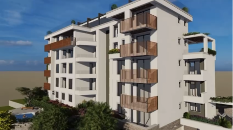 Offer for Sale of Building Land in Bečići with a Project for a 2,250m2 Building