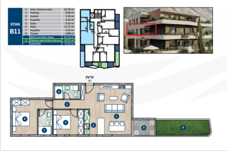 Apartment for sale-Kotor