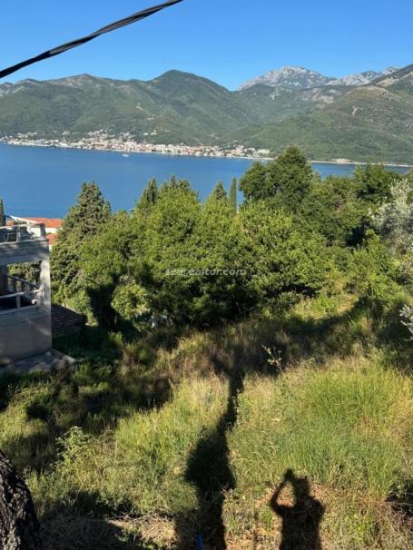 Urbanized plot for sale with sea view - Donja Lastva, Tivat