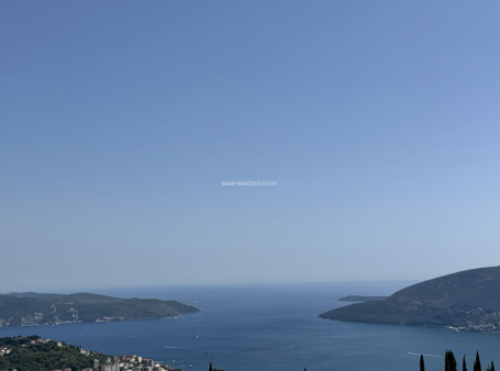 Building land with panoramic sea view - Trebesin, Herceg Novi