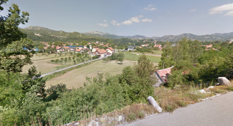 Construction Land 4850m² with House – Donje Polje, Cetinje