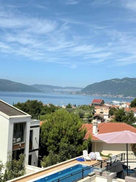 Two-room apartment 70m2 with sea view and swimming pool - Tivat, Kava