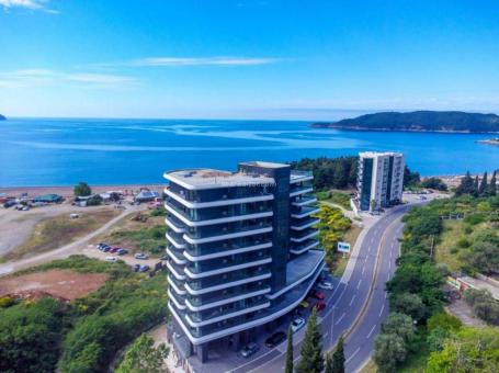 Moderne Wohnung in Bečići mit Meerblick – 69 m²
