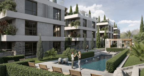 For Sale one-bedroom apartment 52m2 in a new residential complex - Tivat, Marići