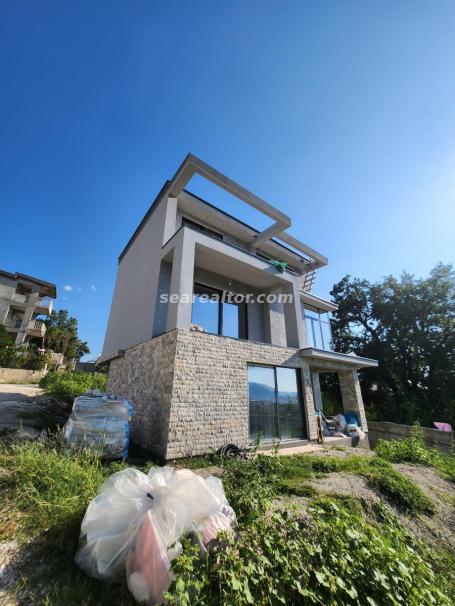 Modern three-storey villa witha Sea View in Kalimanj, Tivat