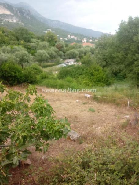 For Sale Building Land 900 m2 with UTU - Topla, Herceg Novi