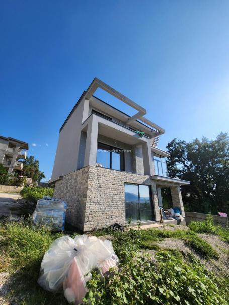 Modern three-story villa with panoramic sea view - Tivat