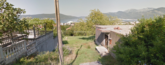 Building Land with Sea View – Tivat