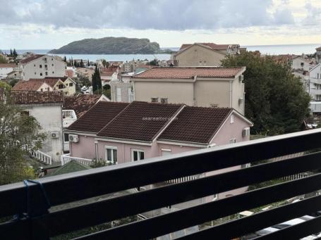 1-Zimmer-Wohnung in Budva, Podkošljun mit Meerblick zu verkaufen