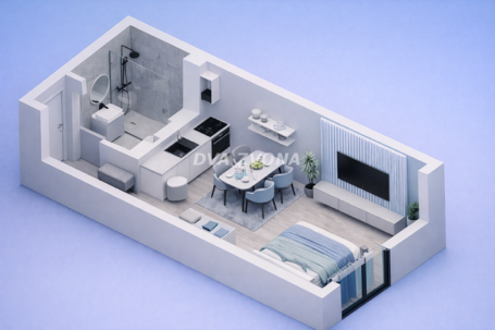 PODBARA – MODERA STAN - 27.04 m²