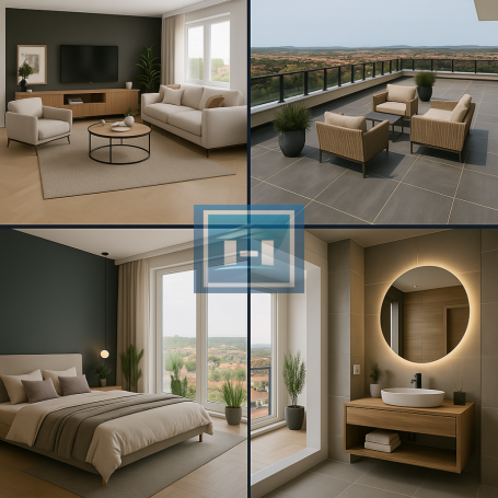 VAŠ NOVI DOM IZNAD GRADA – 240m² luksuza + 260m² terase