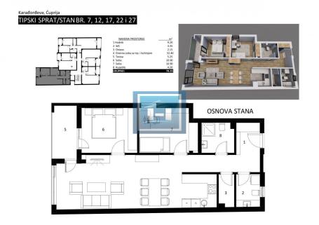 NEW CONSTRUCTION IN THE VERY CENTER OF ĆUPRIJA