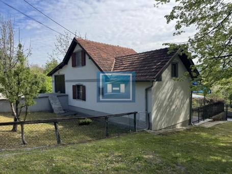 Vikendica sa velikim dvorištem i pomoćnim objektima u srcu Ravne Reke