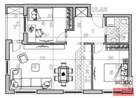 PETROVARADIN, 60m2, Dvoiposoban sa pdv, Izgradnja
