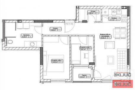 TELEP, 51m2, Dvoiposoban sa pdv, Izgradnja, Funkcionalan