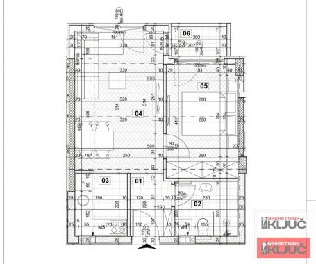 DETELINARA, 40m2, Jednoiposoban sa pdv