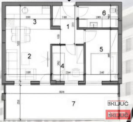 SAJMIŠTE, 65m2, Dvoiposoban sa pdv, Extra kvalitet sa komotnom Terasom