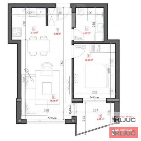 SREMSKA KAMENICA, 45m2, Dvosoban sa pdv, Izgradnja, Renomiran investitor