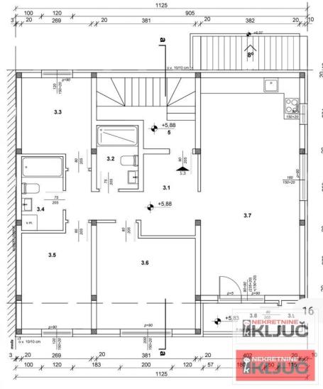 NAJLON PIJACA, 89m2, Četvorosoban sa pdv, Izgradnja