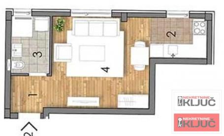 TELEP, 30m2, Jednosoban sa pdv, Izgradnja
