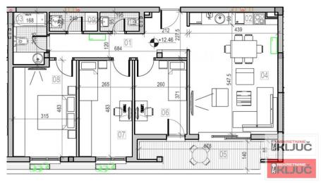 SREMSKA KAMENICA, 91m2, Četvorosoban sa pdv, Izgradnja