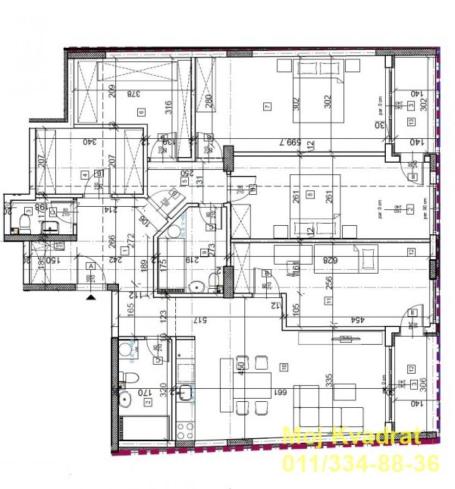 Voždovac, Autokomanda - Vojvode Stepe, 128m2