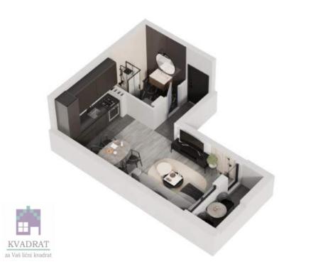 Stan 29.40m², PR - Novi ritam Novog Sada - 64.680€