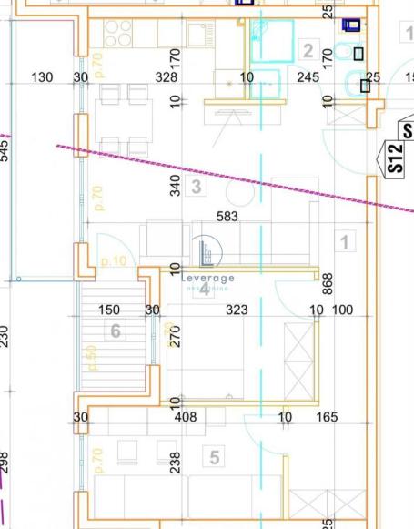 Novogradnja, Blok 72, 57.94 m2