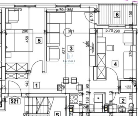 Novogradnja, Blok 72, 64.30 m2