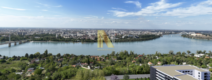 Panoramski pogled na tvrđavu i Dunav
